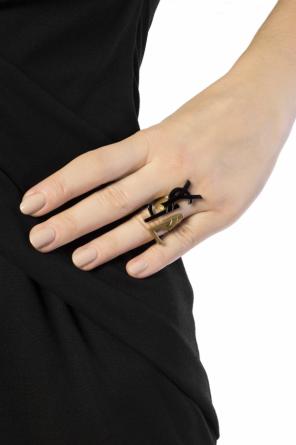 Pierścionki w kształcie logo, zdjęcie 2 Pierścionki w kształcie logo od Saint Laurent